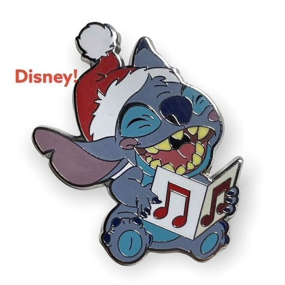 Disney Pin Christmas Cuties Mystery Box Stitch 2021 single part of 8 pin set - Picture 1 of 8